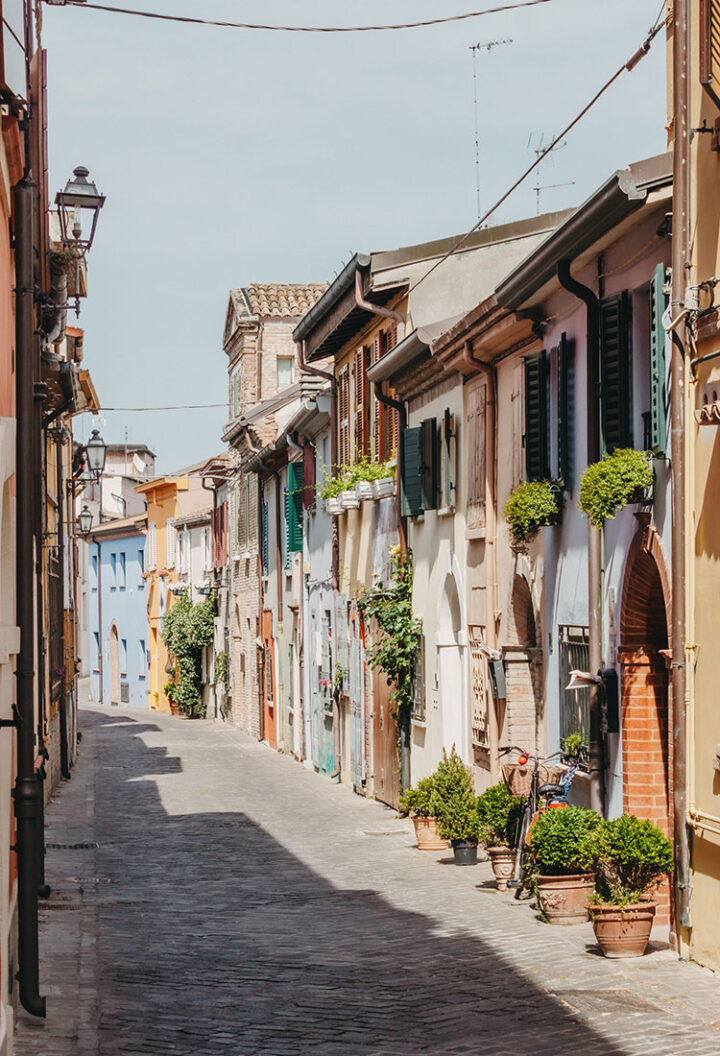 Borgo San Giuliano, Rimini, Italien