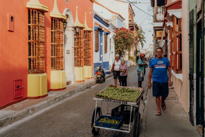 Die Altstadt von Cartagena de Indias