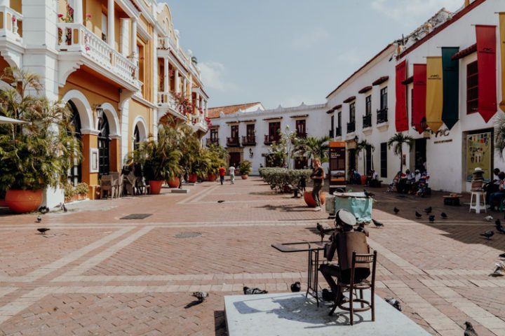 Die Altstadt von Cartagena de Indias