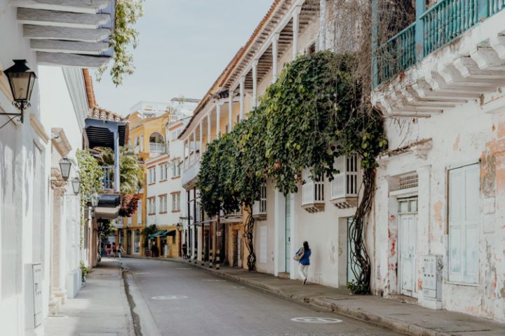 Die Altstadt von Cartagena de Indias