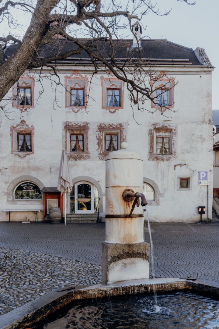 Das mittelalterliche Städtchen Glurns Vinschgau Südtirol