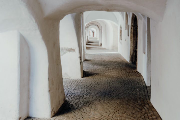 Das mittelalterliche Städtchen Glurns Vinschgau Südtirol