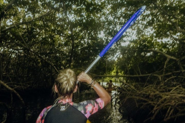 Kajaktour durch die Lagunen der Isla Grande Kolumbien