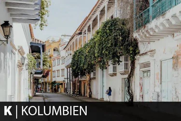 Reiseziel Kolumbien