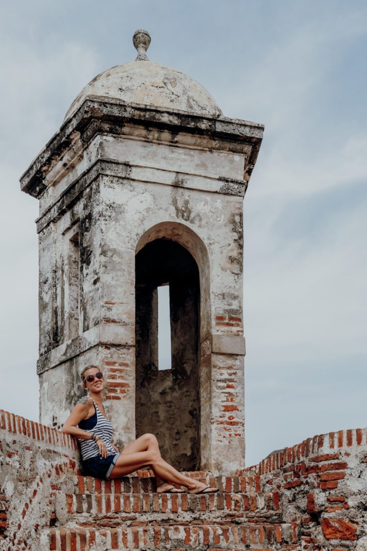 Das Castillo de San Felipe de Barajas in Cartagena
