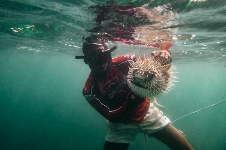 Schnorcheln auf der Isla Grande, Kolumbien