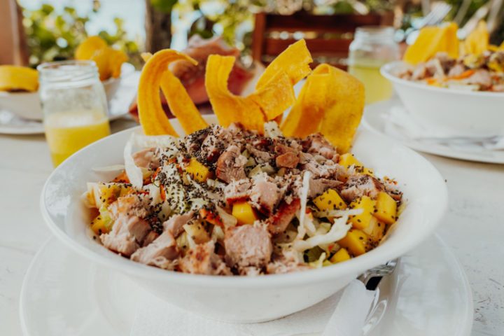 Salat – Sol & Papaya – Isla Grande – Kolumbien