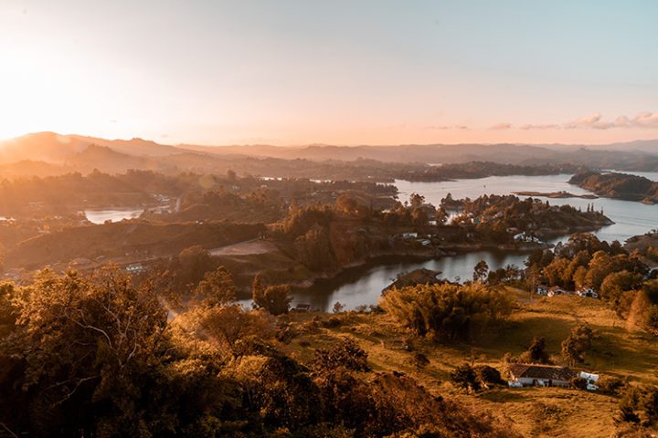 El Peñón de Guatapé Kolumbien