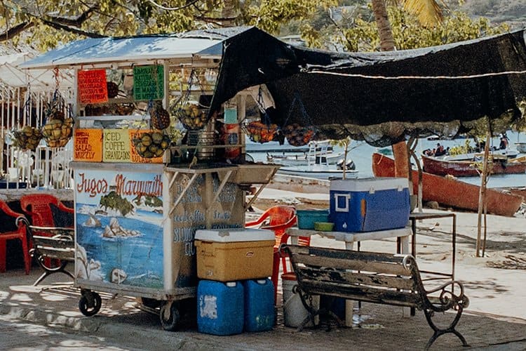 Street Food in Kolumbien