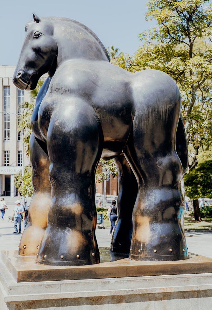 Plaza Botero Medellin Kolumbien