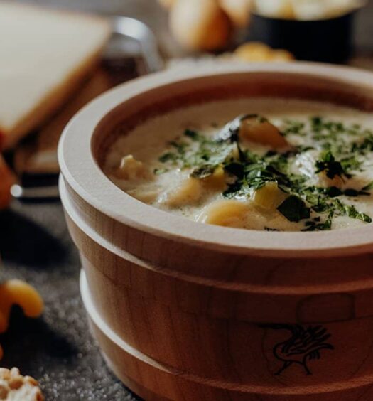 Soupe de Chalet – Schweizer Hüttensuppe mit Le Gruyère AOP