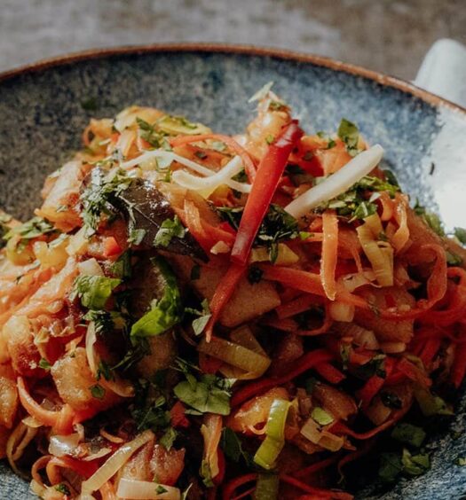 Kottu Roti – Rezept für geschnittenes Brot aus Sri Lanka