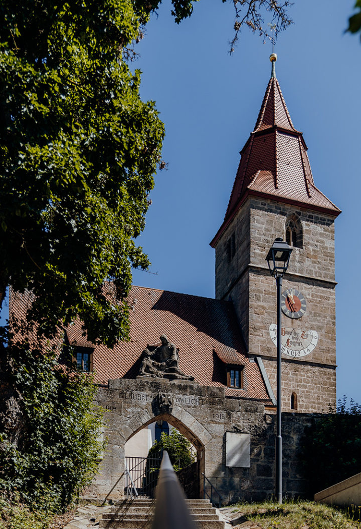 Auf dem Erlebnisradweg Hohenzollern nach Veitsbronn