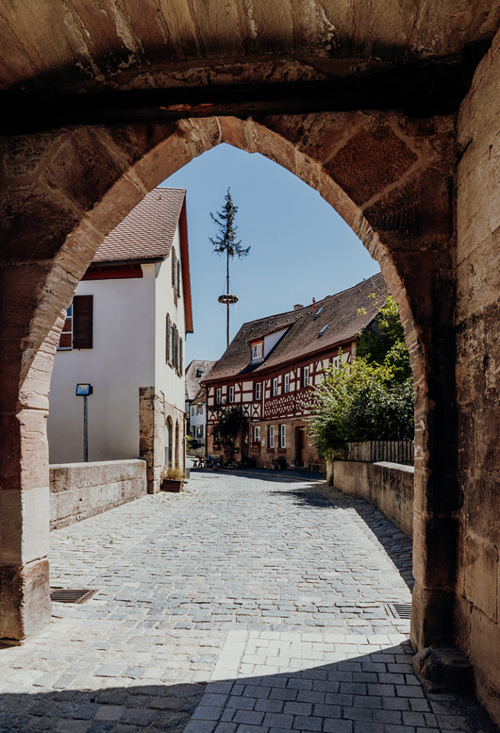Auf dem Erlebnisradweg Hohenzollern nach Cadolzburg