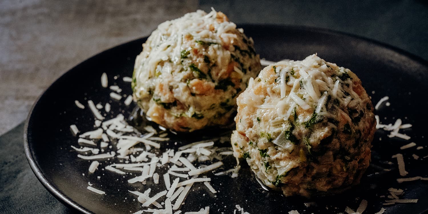 Südtiroler Spinatknödel Rezept