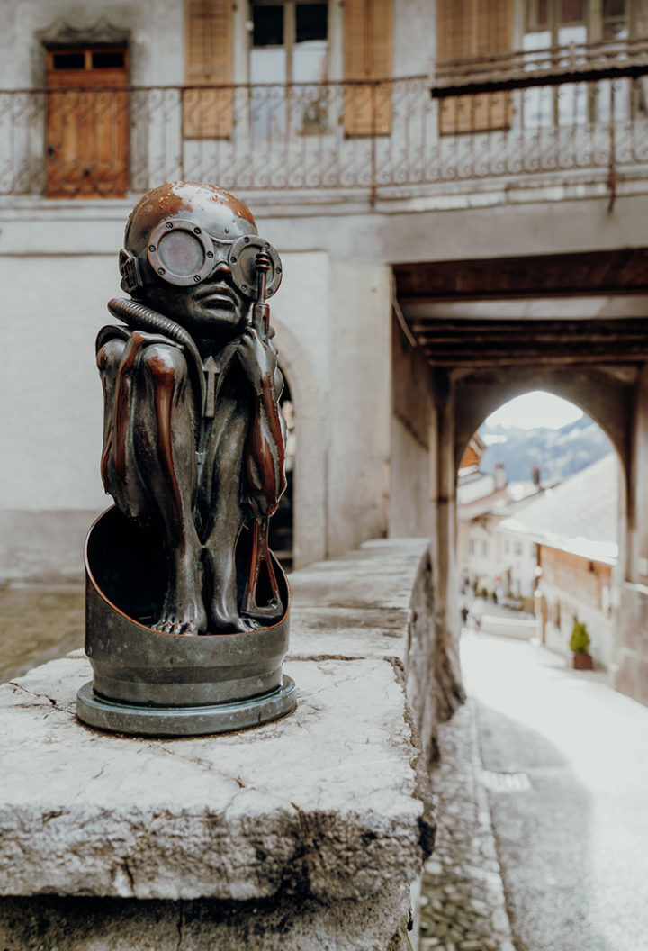 Das HR Giger Museum in Gruyère