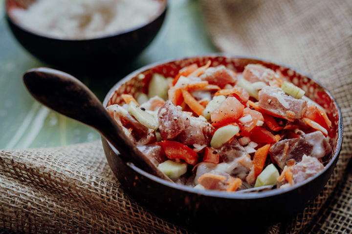 Poisson cru à la Tahitienne – Das Nationalgericht Französisch Polynesiens