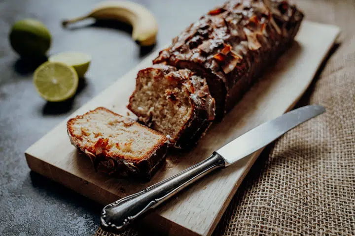 Jamaikanisches Bananenbrot