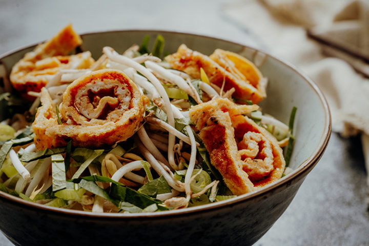 Kua Mee – gebratene Nudeln aus Laos