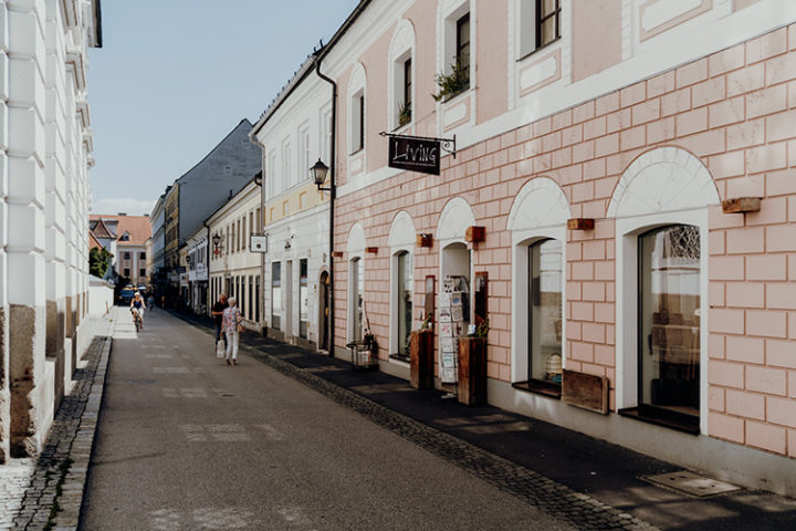 Die Bischofstrasse in Linz