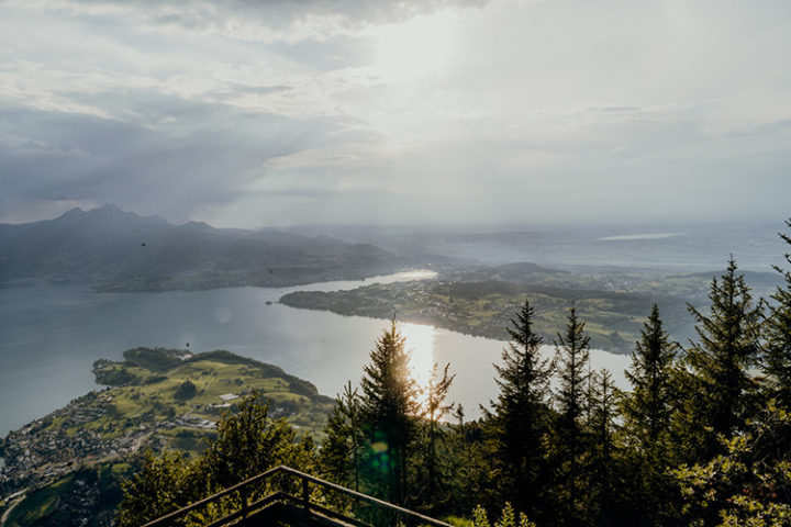 Aussichtsplattform Känzeli auf der Rigi