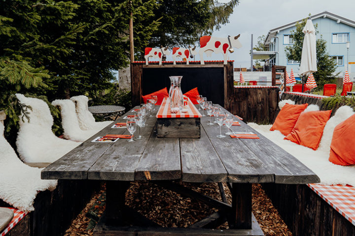 Essen auf der Rigi – Das Chalet Schild