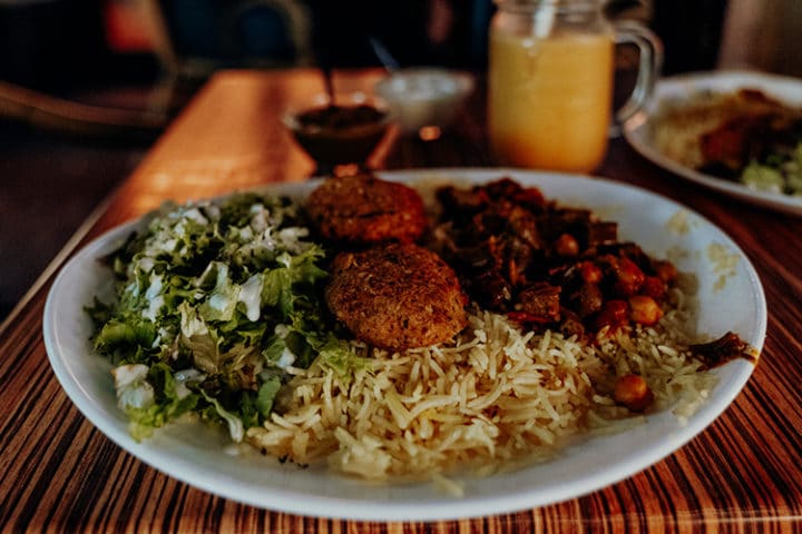 Afghanische Spezialitäten in der Waffel in Mainz