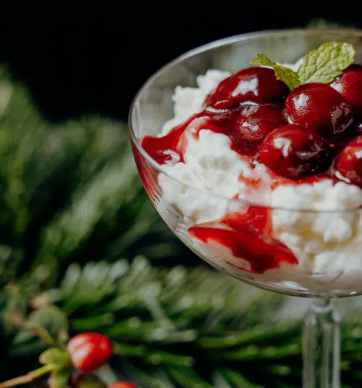 Risalamande – Dänischer Mandelmilchreis