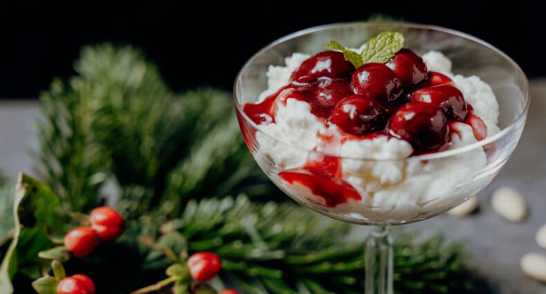 Risalamande – Dänischer Mandelmilchreis