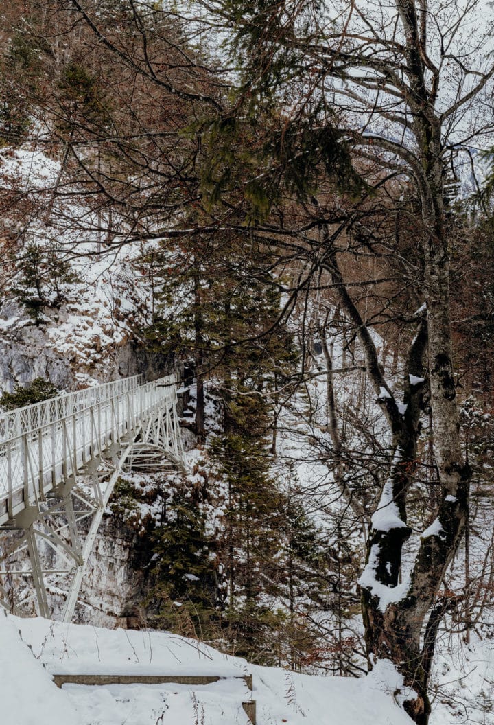 Die Marienbrücke über die Pöllatschlucht