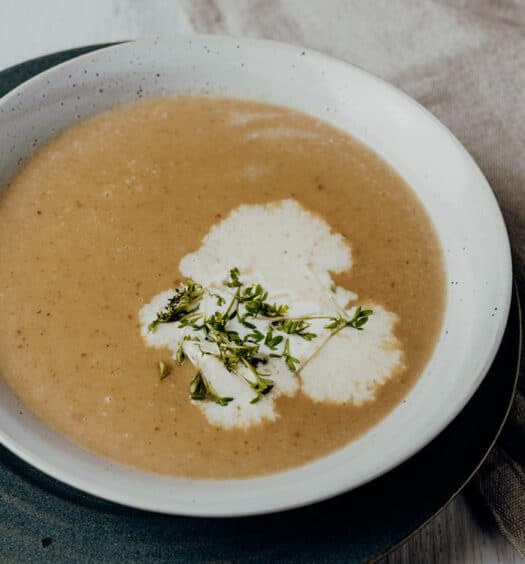 Französische Maronensuppe