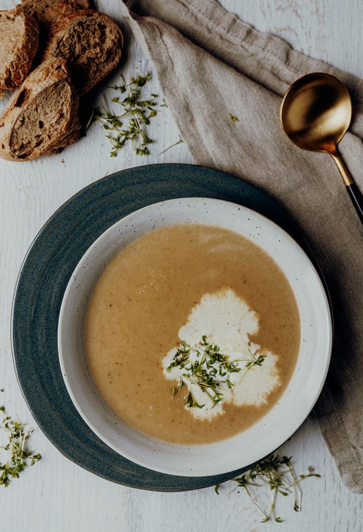Französische Maronensuppe