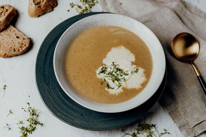 Französische Maronensuppe