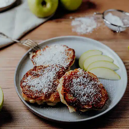 Racuchy – Rezept für Polnische Apfel-Pfannkuchen
