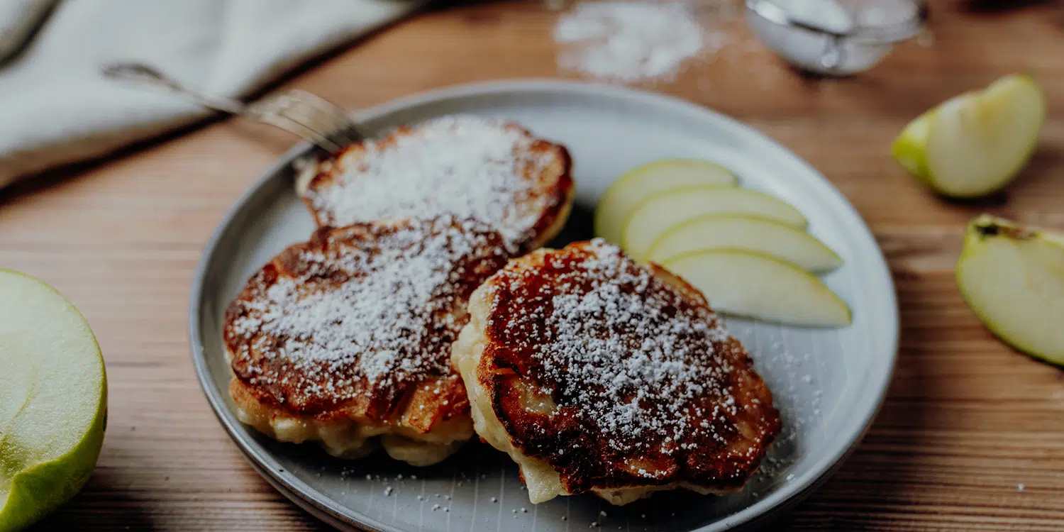 Racuchy – Rezept für Polnische Apfel-Pfannkuchen
