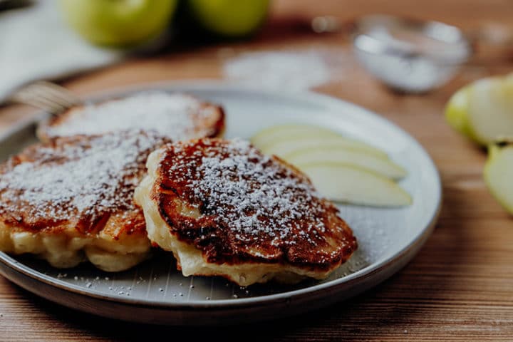 Racuchy – Rezept für Polnische Apfel-Pfannkuchen