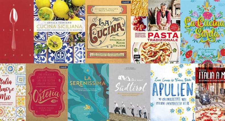 11 italienische Kochbücher, die in Deiner Küche nicht fehlen sollten