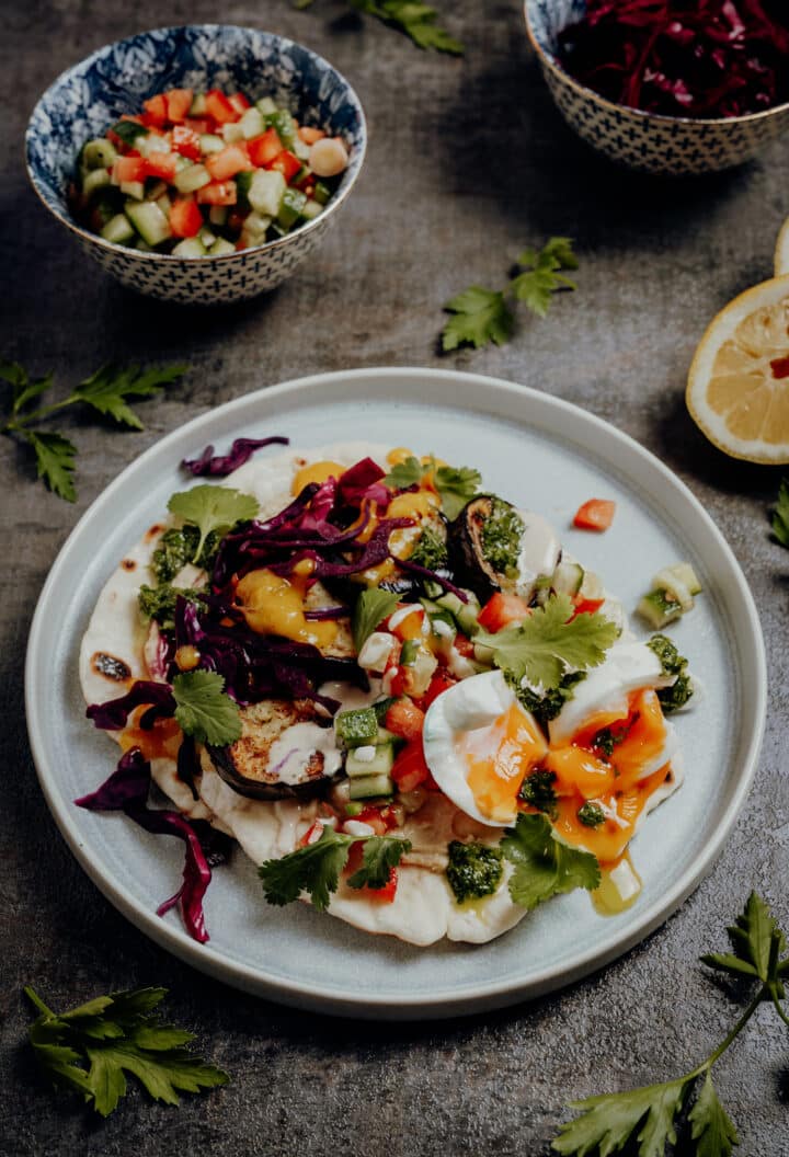 Sabich Rezept - israelisches Sandwich