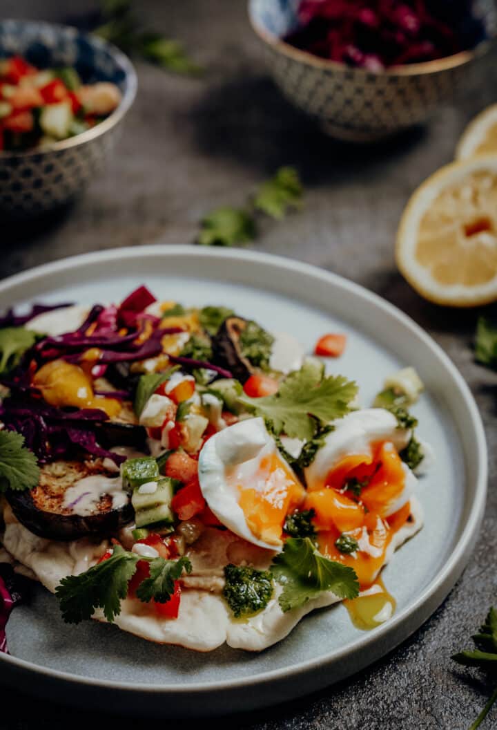 Sabich Rezept - israelisches Sandwich