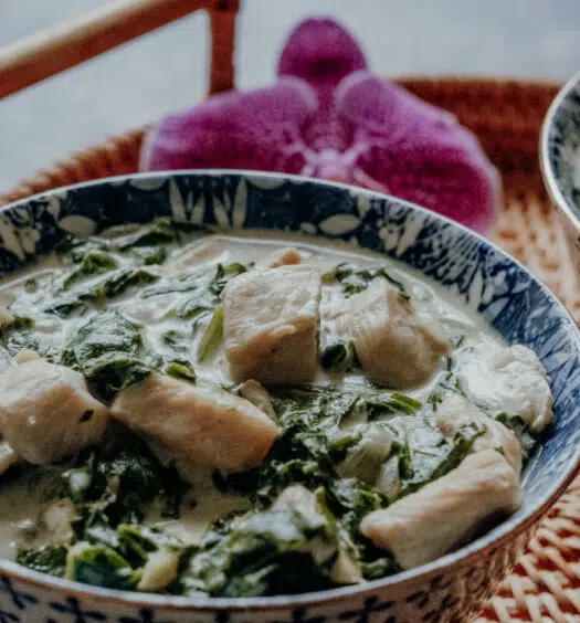 Chicken Fa fa - Tahitianisches Huhn in Kokoscreme