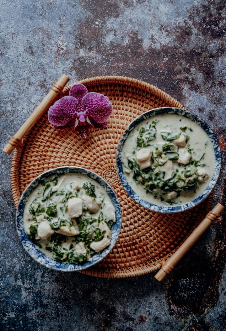 Chicken Fa fa - Tahitianisches Huhn in Kokoscreme