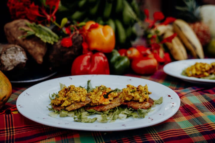 Jamaikanisches Ackee Curry