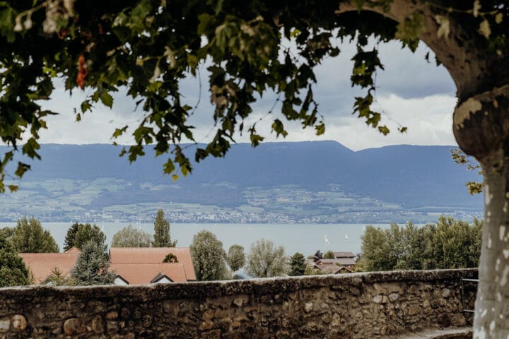 Die historische Altstadt von Estavayer-le-Lac