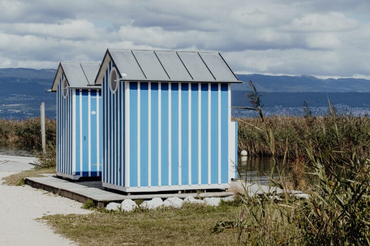 Der Strand von Gletterens