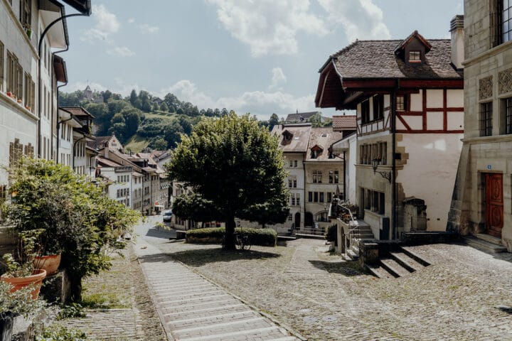 Die Altstadt von Fribourg
