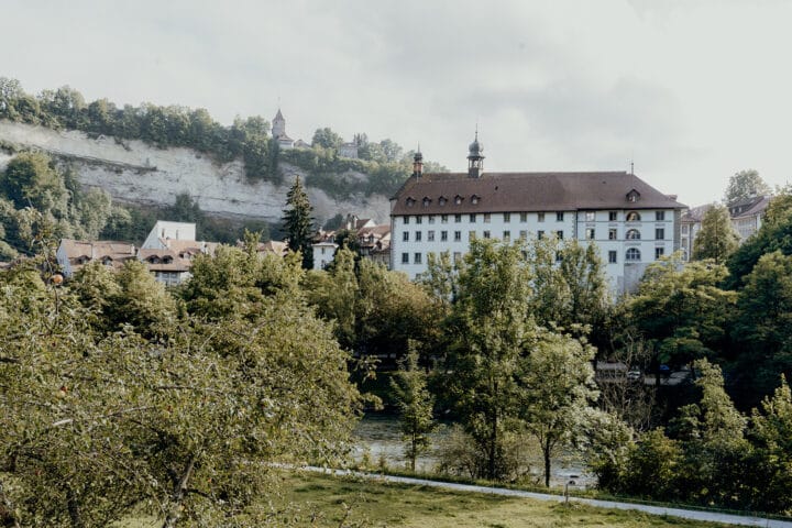 Wanderung entlang der Saane in Fribourg