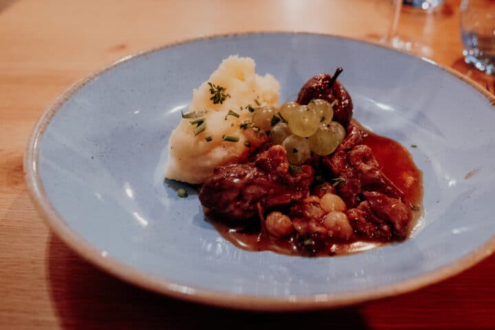 Traditionelles Kilbi-Menü im Hotel Le Rive Sud