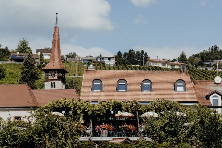 Restaurant du Port in Môtier