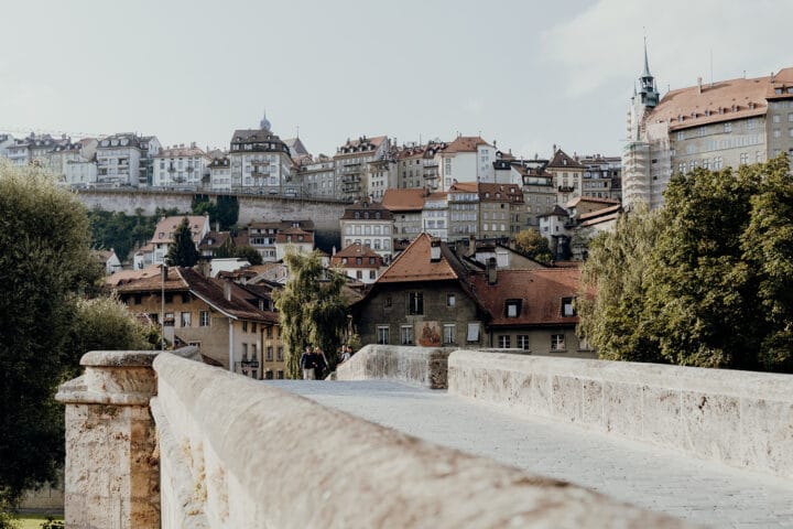 Die Altstadt von Fribourg