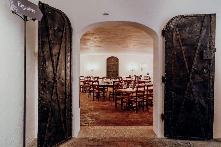 Zu Gast in der fürstlichen Hofkellerei in Vaduz.